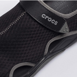 Crocs Swiftwater™ Mesh Deck Sandal Men - BLKGRY