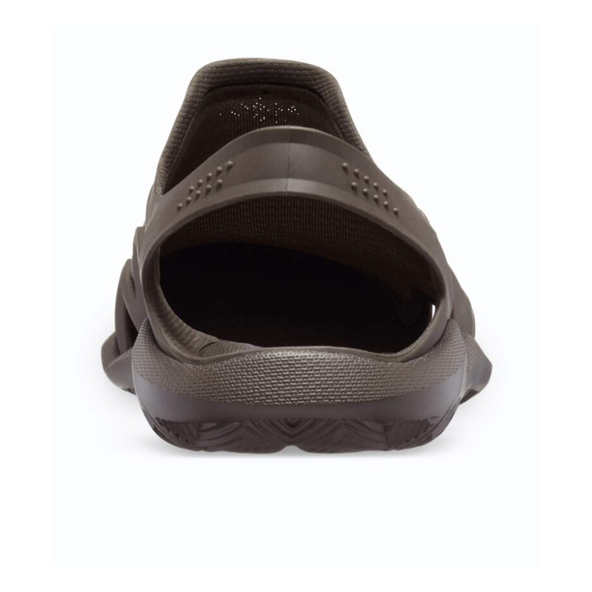 Crocs Swiftwater Mesh Wave Round Toe Sandals - BRN