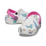 Crocs Toddler Classic Butterfly Clog Kids - WHT