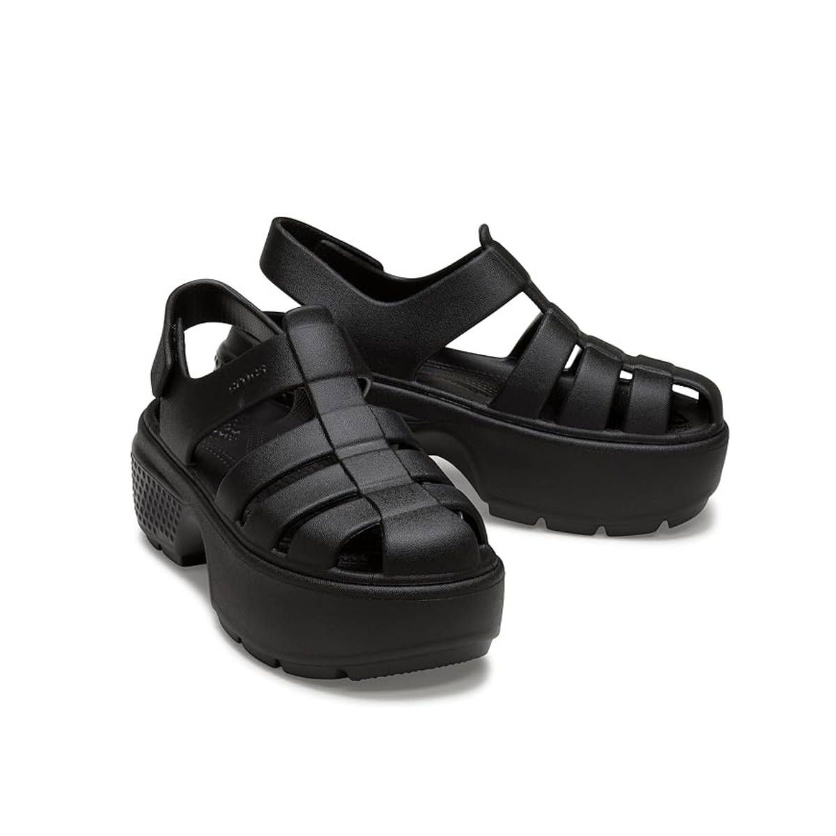 Crocs unisex-adult Stomp Fisherman Sandal Heeled Sandal