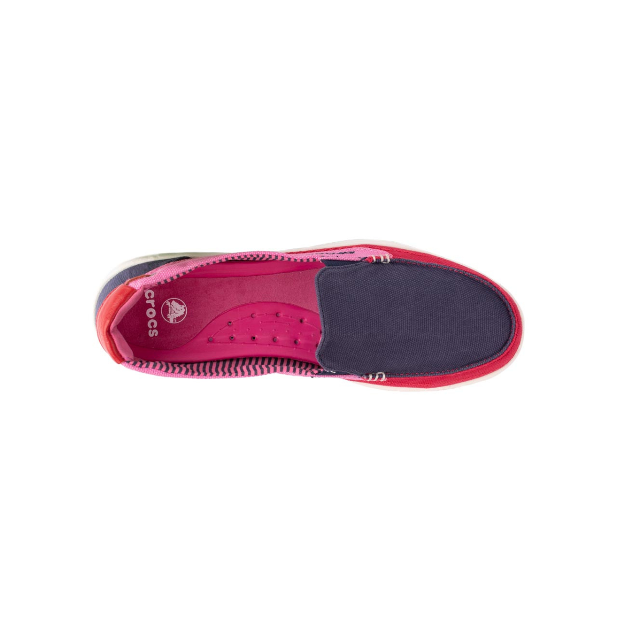 Crocs Walu Canvas Loafer Women - Navy/Pepper