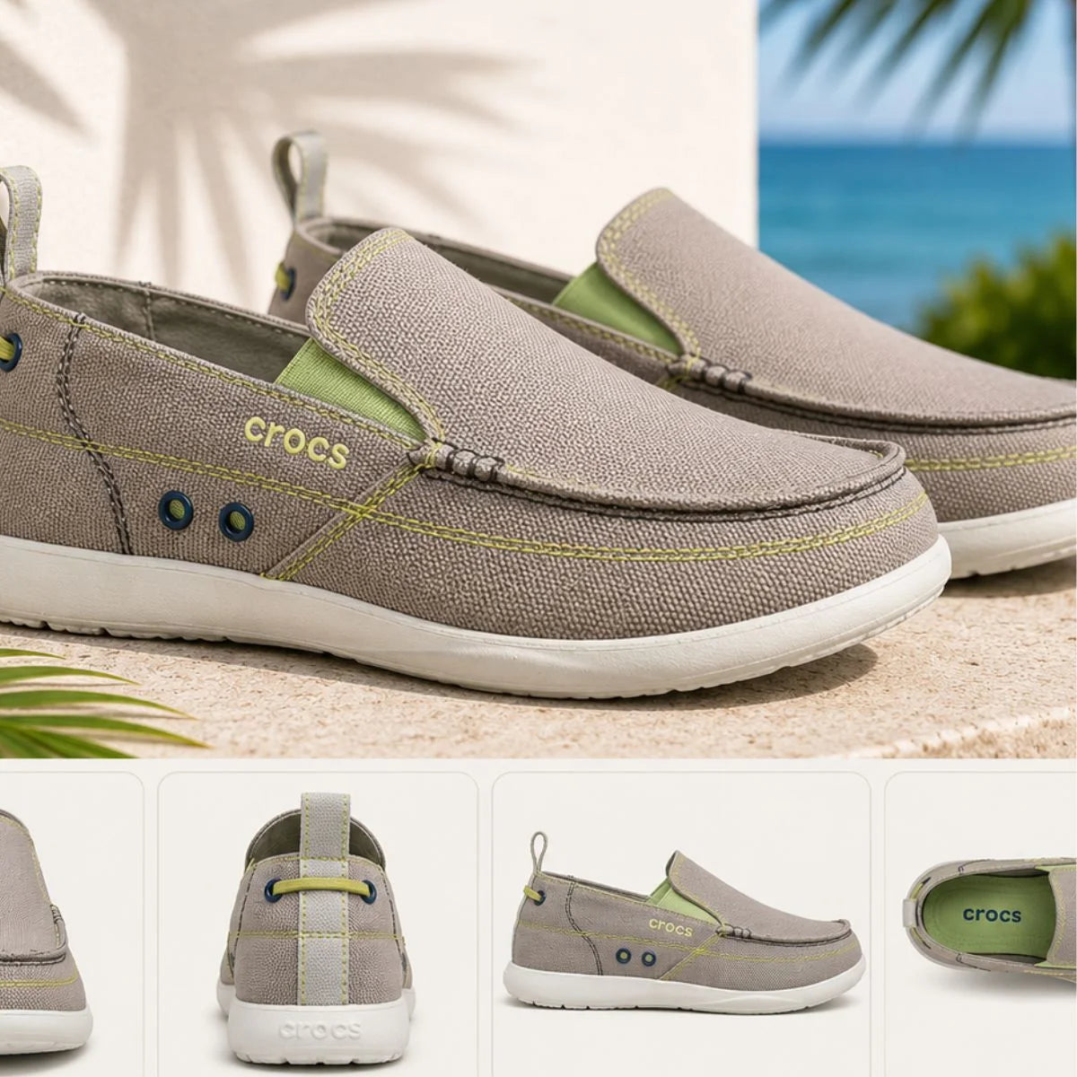 Crocs Walu Men Loafers - GRY
