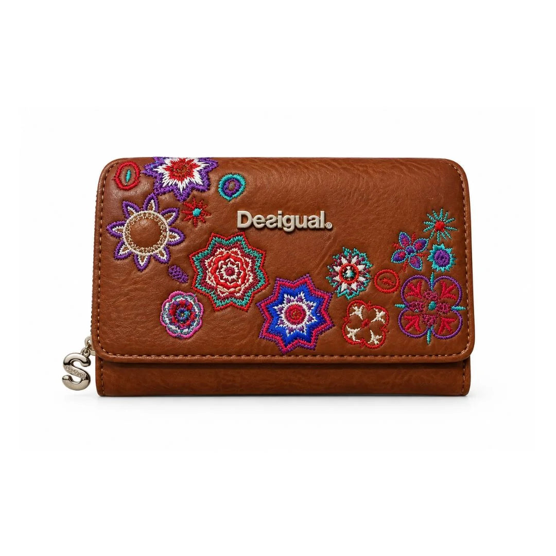 Desigual Always Rotterad Wallet Women - Tan