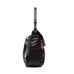 Desigual Embroidered Backpack Handbag Women - BLKFLW - Black