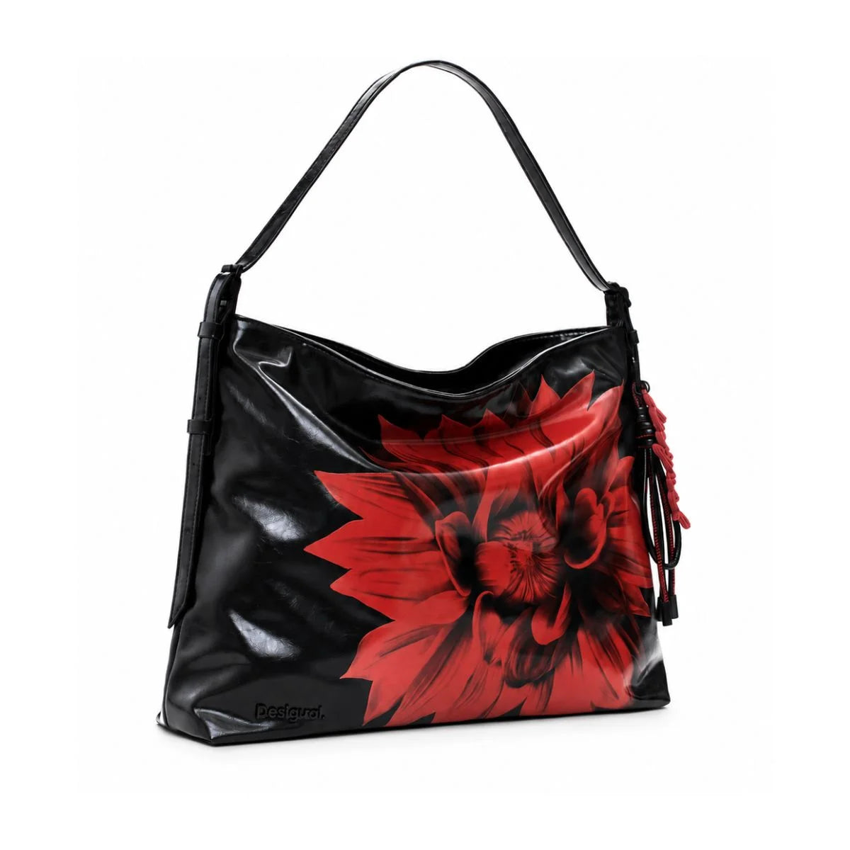 Desigual Flowerina Crossbody Bag Women - BLK - Black