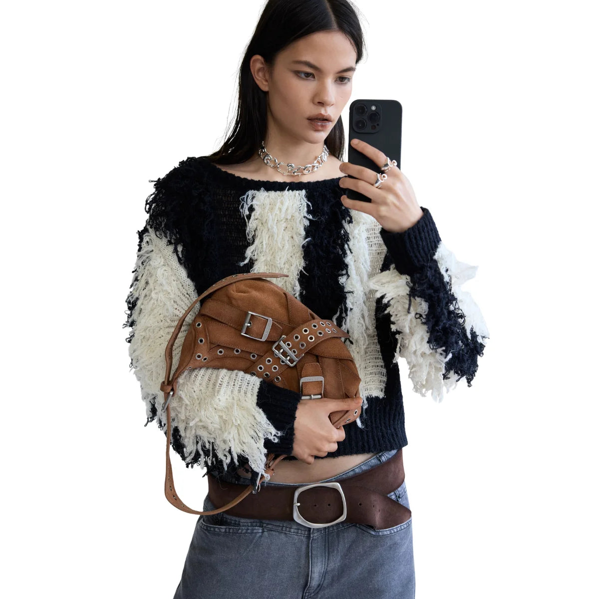 Desigual JOY LEATHER BAG Handbag Women - BRN - Tan