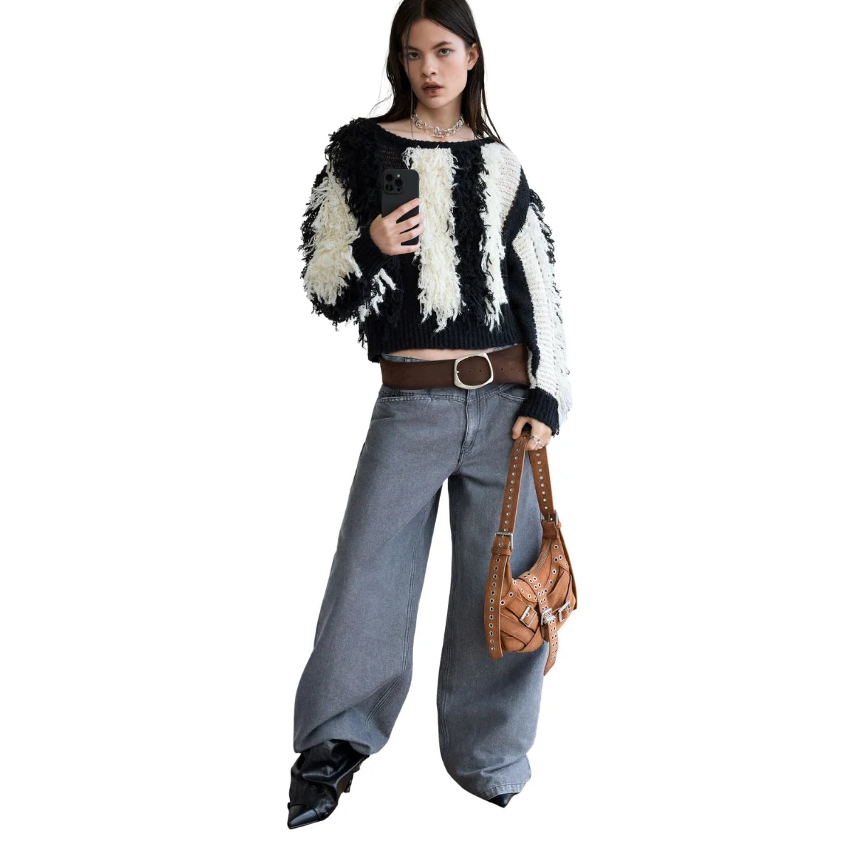 Desigual JOY LEATHER BAG Handbag Women - BRN - Tan