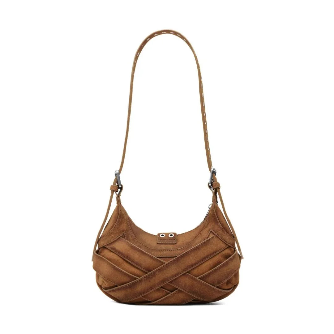 Desigual JOY LEATHER BAG Handbag Women - BRN - Tan