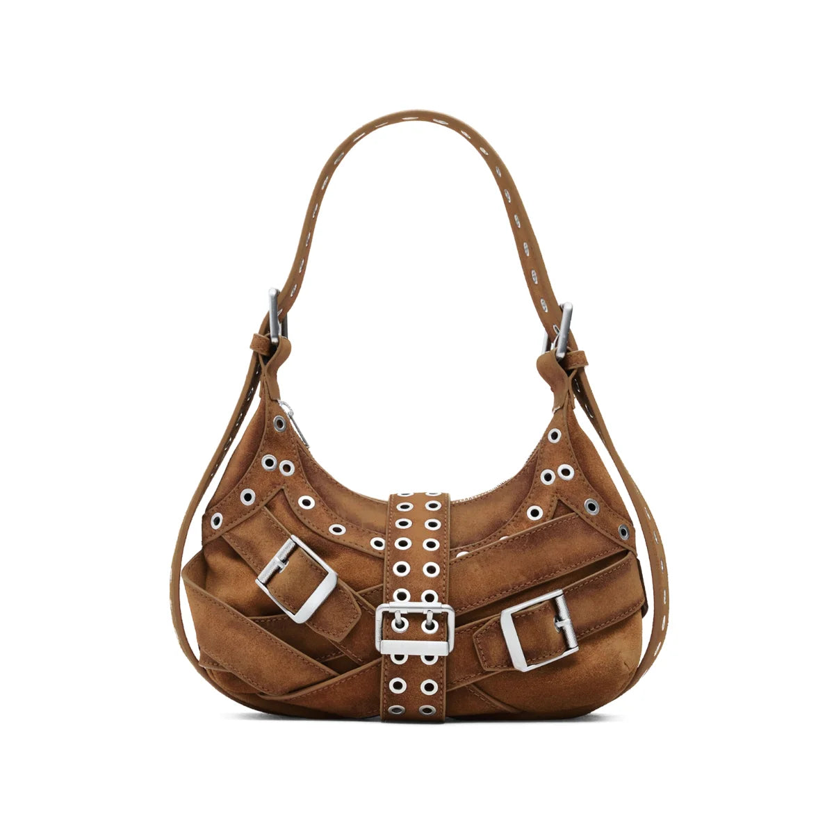 Desigual JOY LEATHER BAG Handbag Women - BRN - Tan