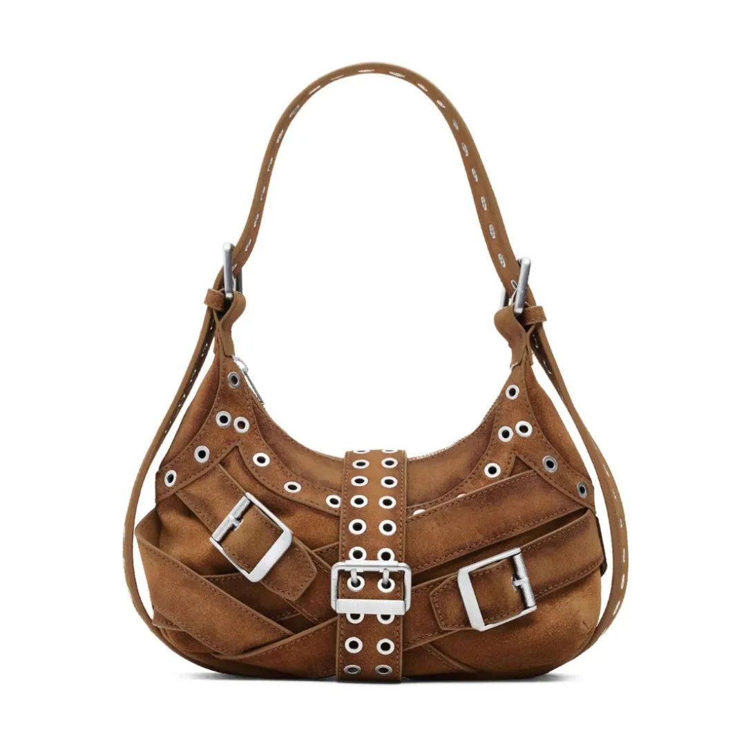 Desigual JOY LEATHER BAG Handbag Women - BRN - Tan