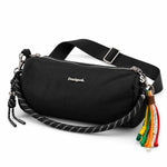 Desigual Logo Shoulder Bag Women - BLK - Black