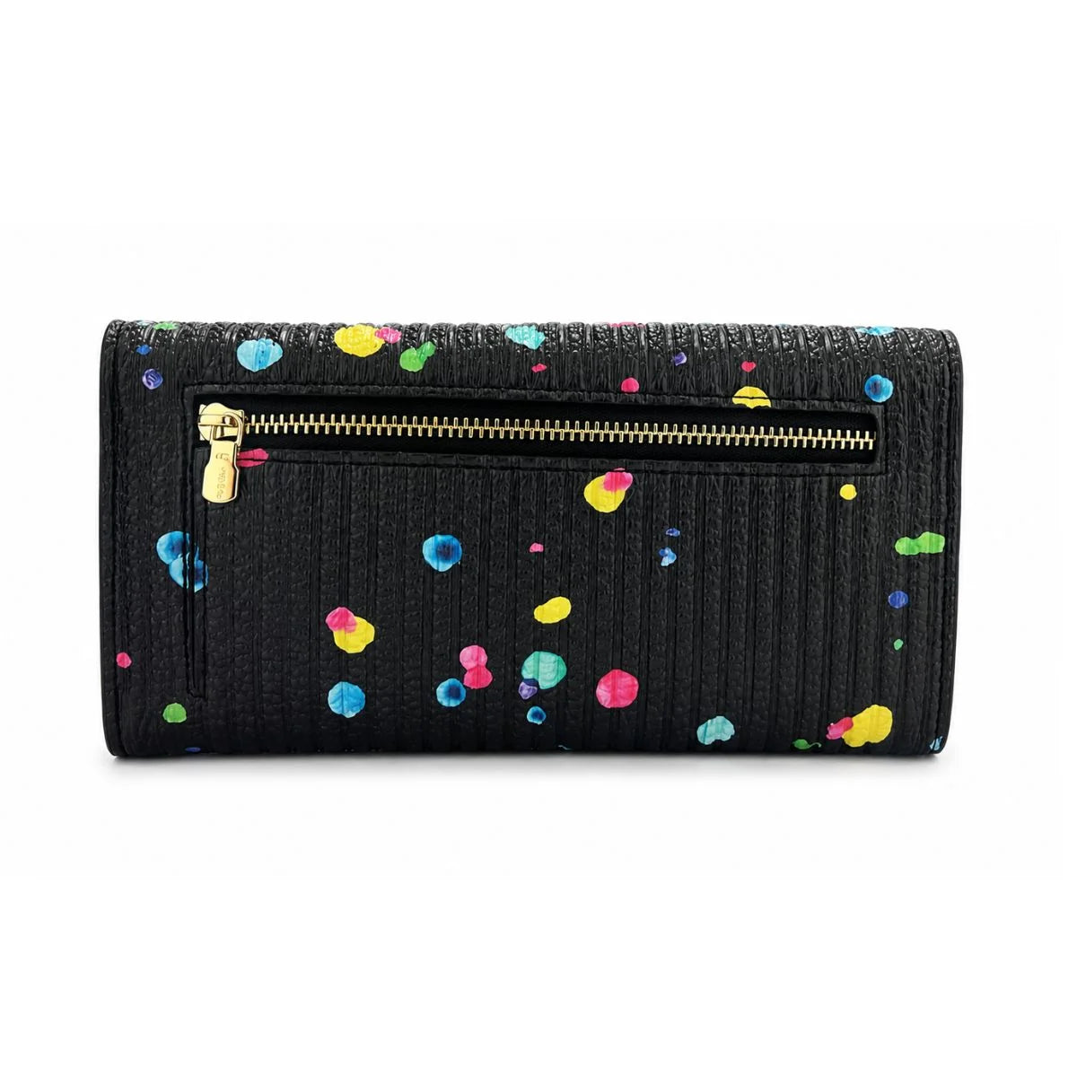 Desigual Long coin purse card-holder Wallet Women - BLK - Black