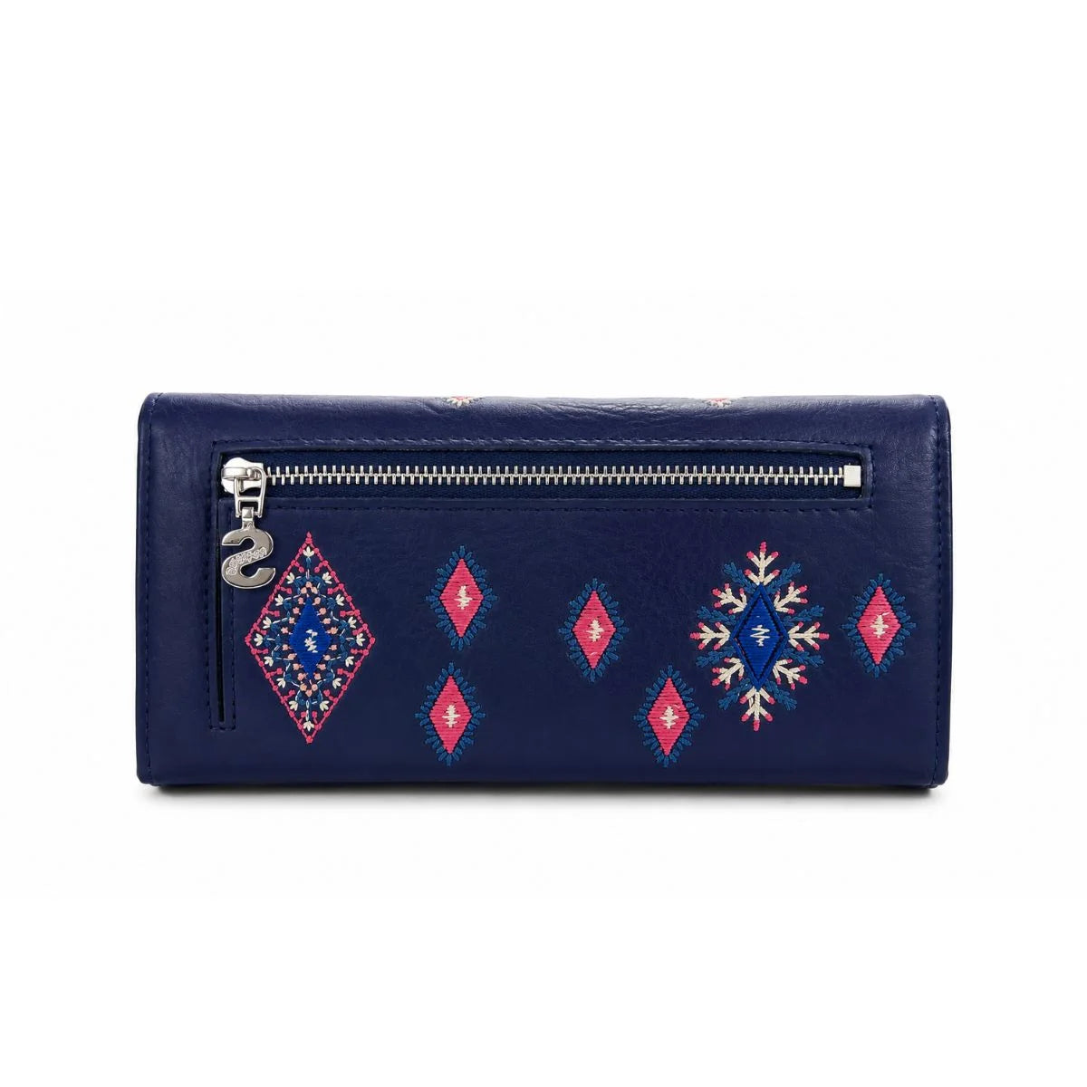 Desigual Long coin purse card-holder Wallet Women - NVY - Navy