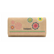 Desigual Long coin purse mandalas Wallet Women - BEG - Beige