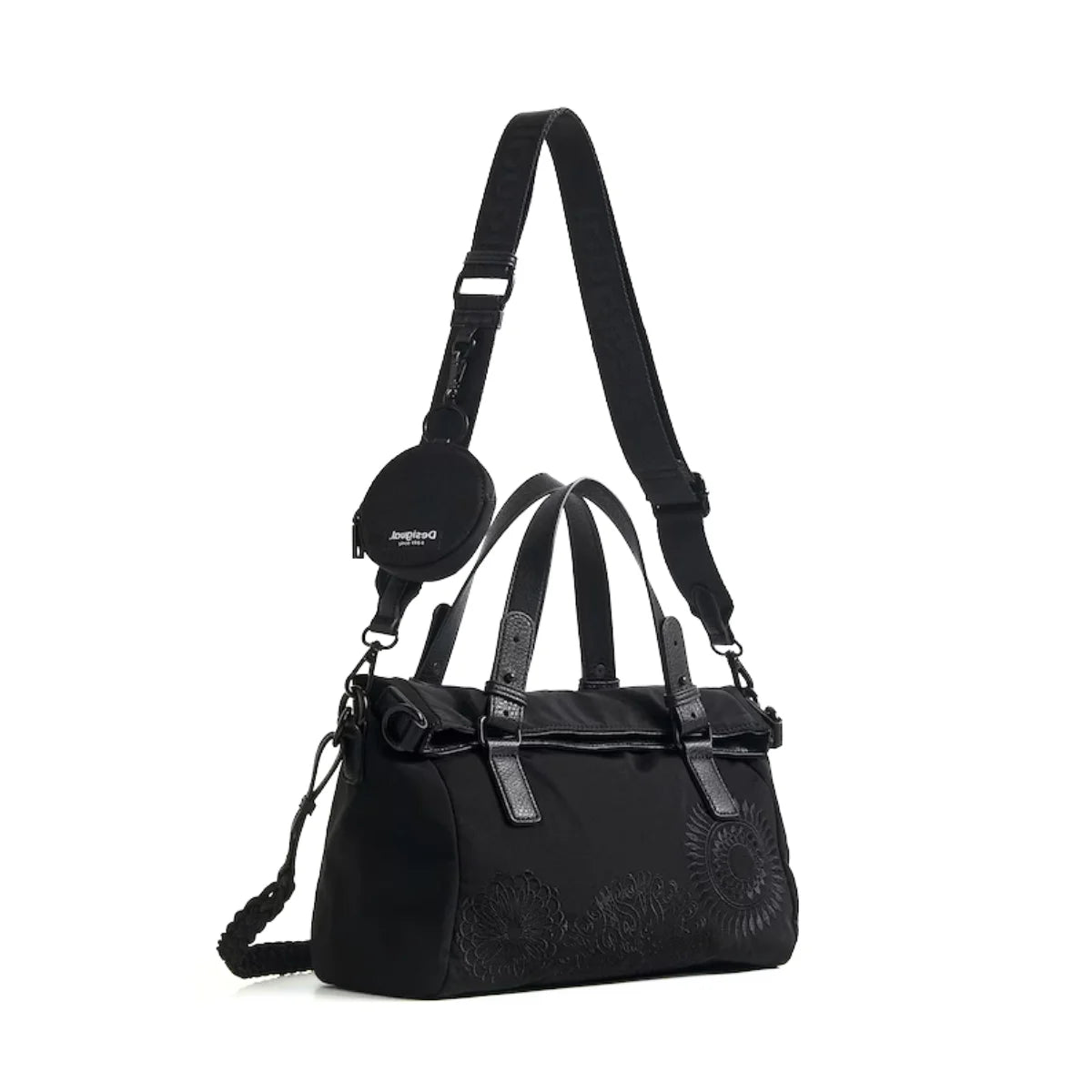 Desigual Loverty Mandarala Handbag Bag Women - BLK - Black