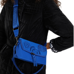 Desigual Mandala shoulder bag Women - BLU - Blue