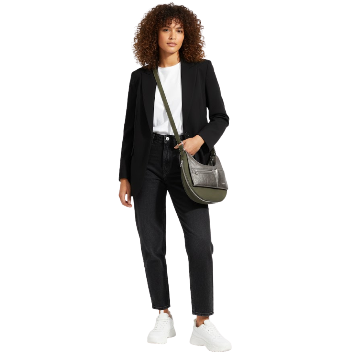 Desigual Medium detachable two-tone bag Woman - OLVSHMP - Olive