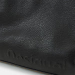 Desigual Medium Embroidered Handbag - BLK - Black