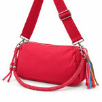 Desigual Medium Faux Leather Charm Bag Women - RED - Red