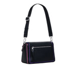 Desigual Multilineal with zipper handbag Women - BLK - Black