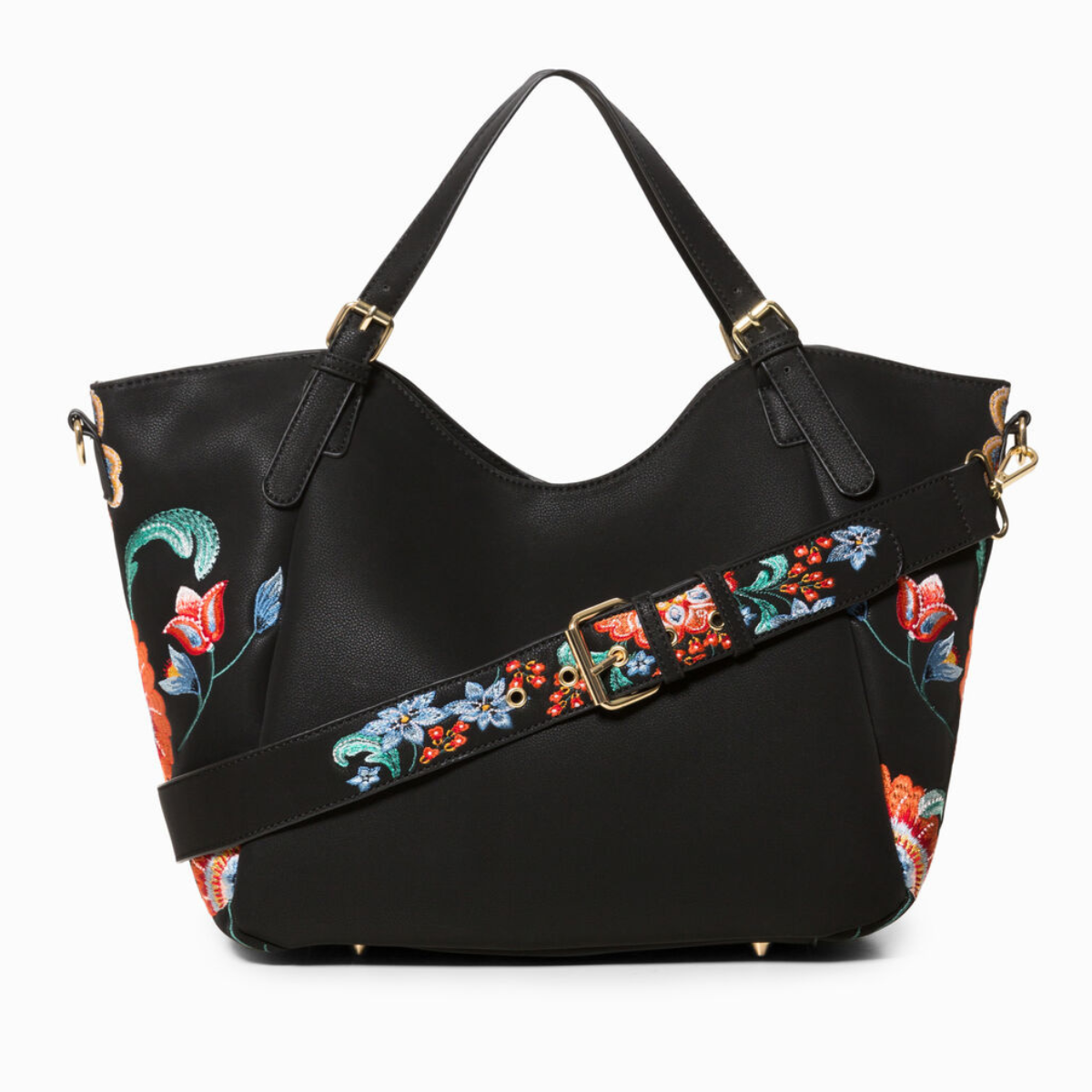 Desigual Odissey Shoulder Bag Women - BLK - Black