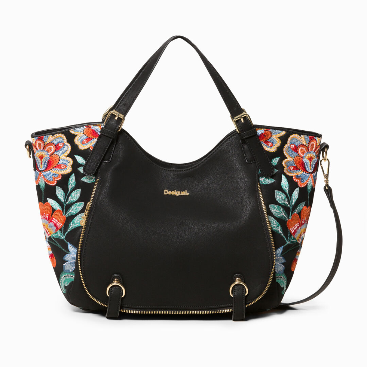 Desigual Odissey Shoulder Bag Women - BLK - Black