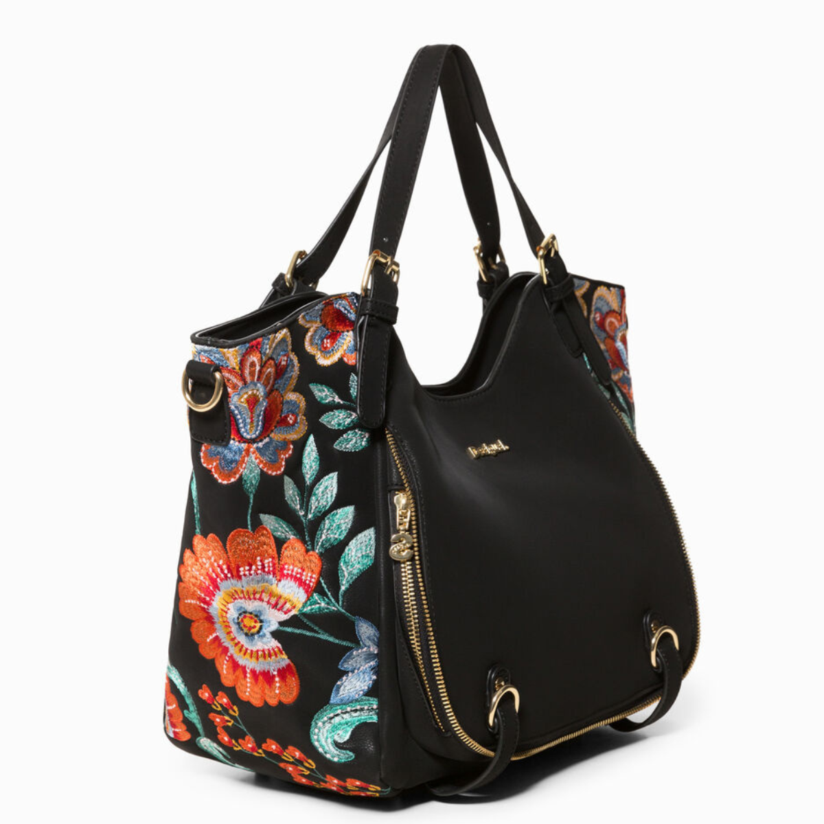 Desigual Odissey Shoulder Bag Women - BLK - Black