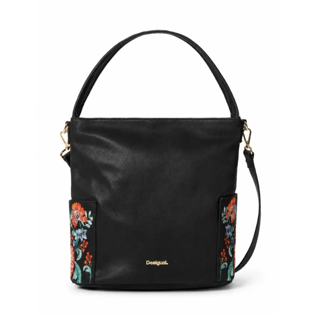 Desigual Odyssey Shoulder Bag Women - BLK - Black