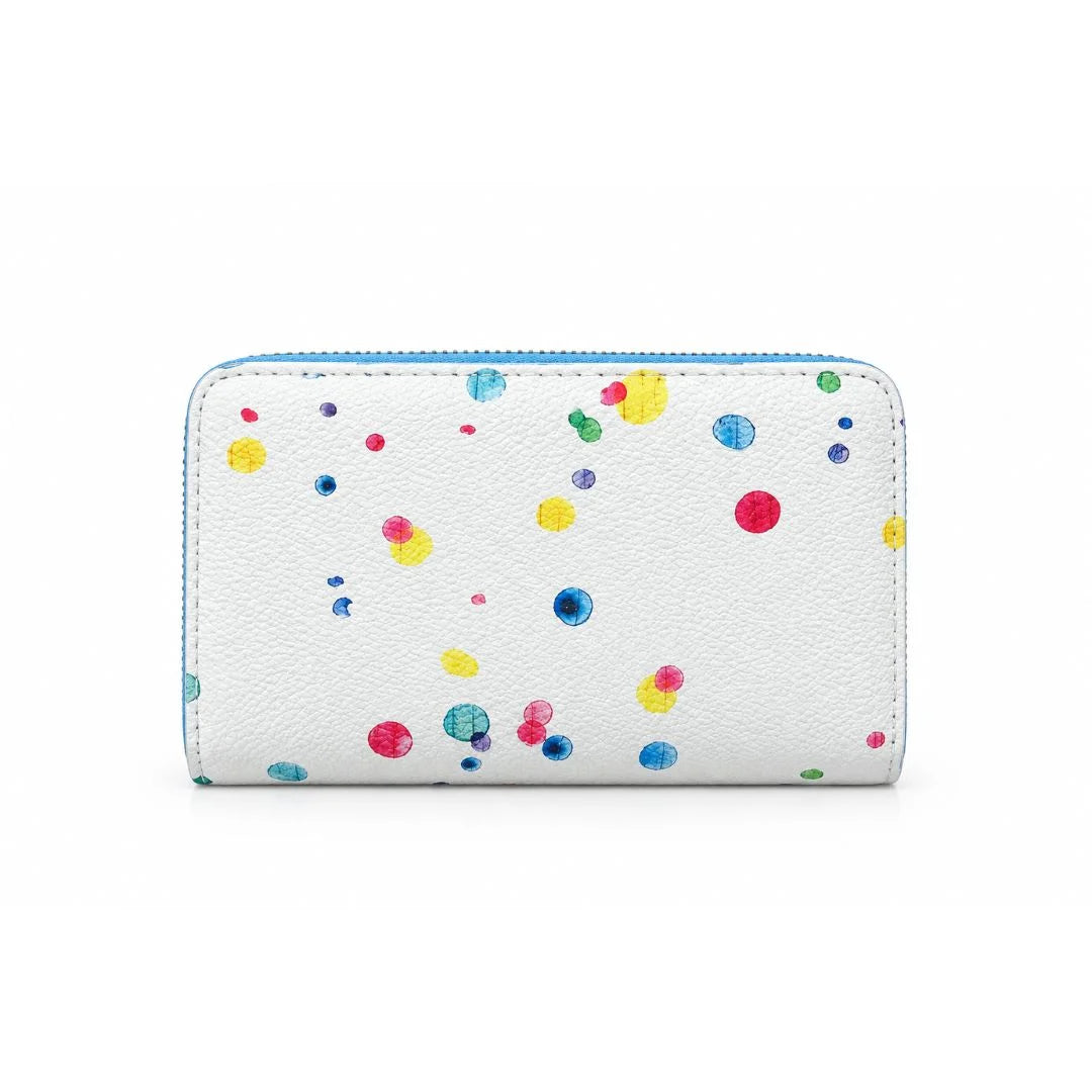 Desigual painting portfolio Wallet Women - WHT - White