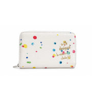 Desigual painting portfolio Wallet Women - WHT - White