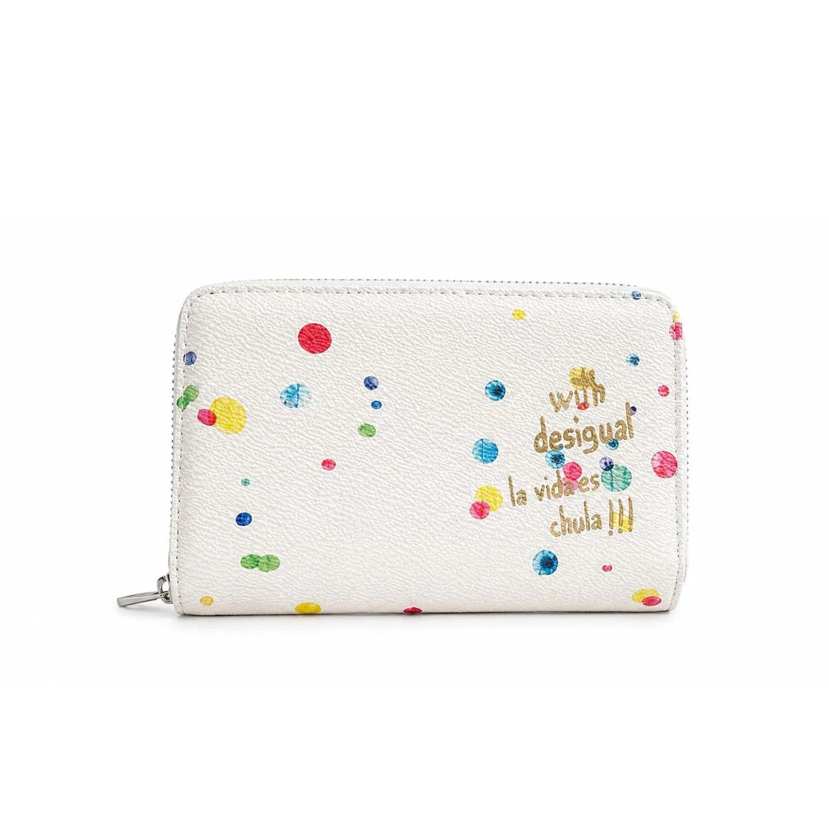 Desigual painting portfolio Wallet Women - WHT - White