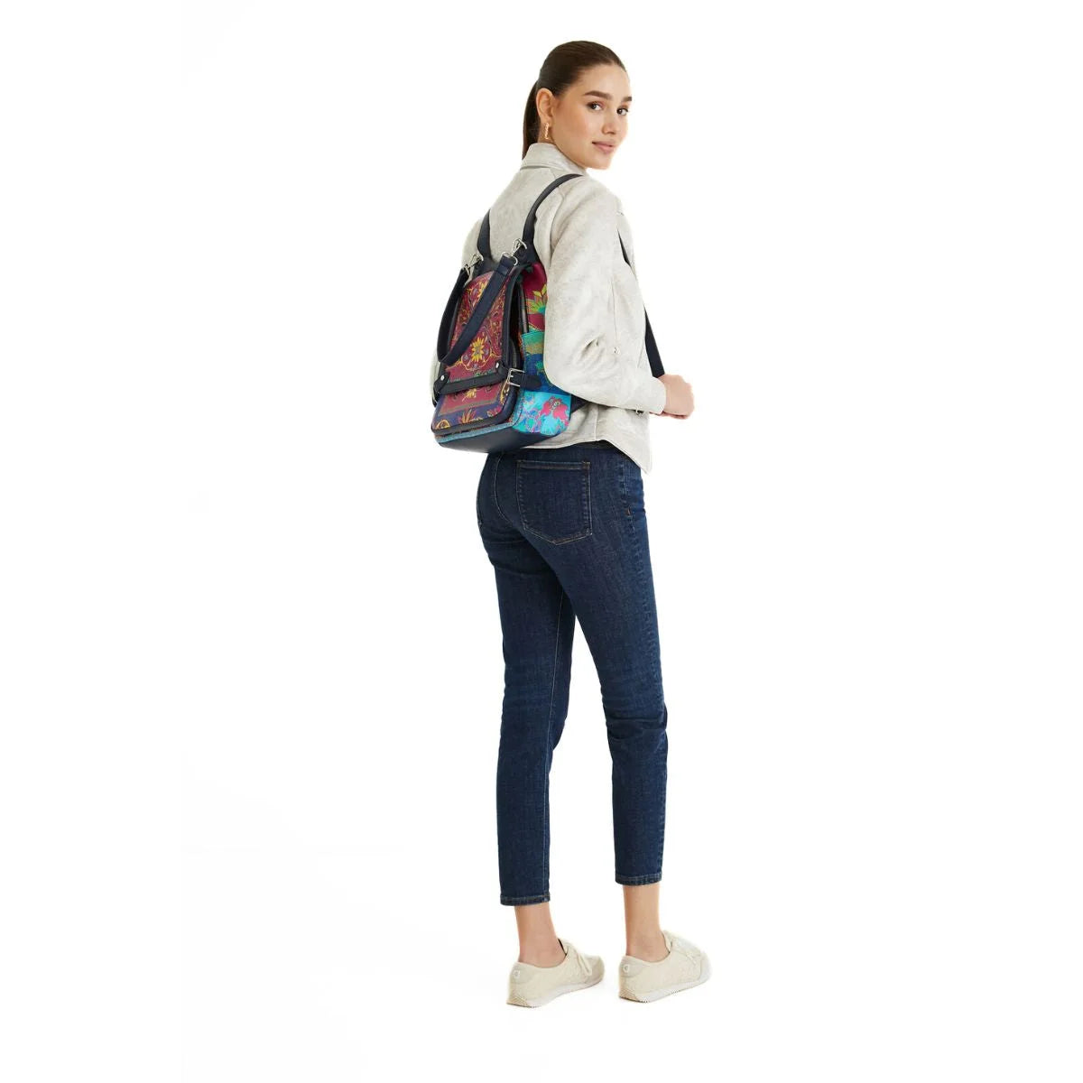 Desigual paisley Big backpack Women - MLT - Multi