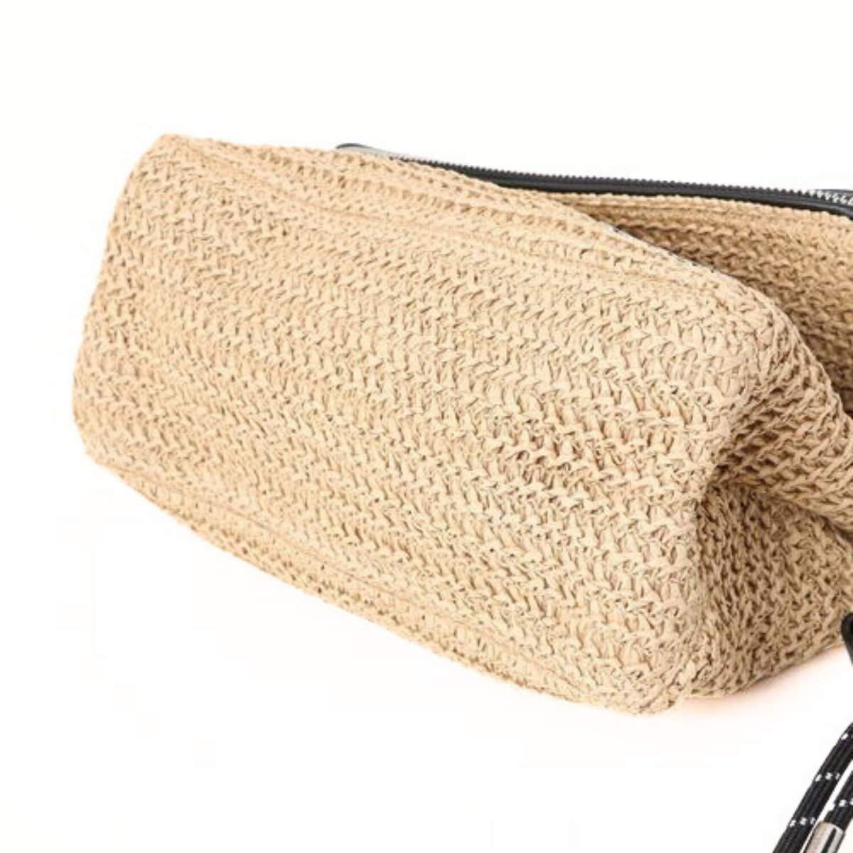 Desigual Raffia Shoulder Bag Women - BEG - Beige