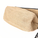Desigual Raffia Shoulder Bag Women - BEG - Beige