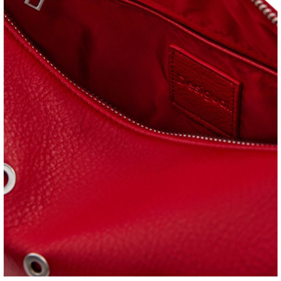 Desigual Rebel Bergamo Shoulder Bag Women - RED - Red