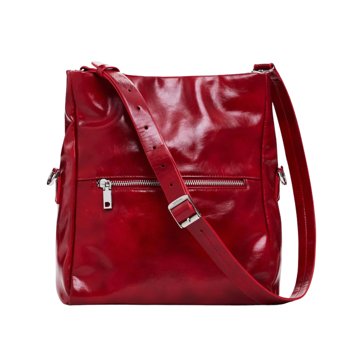 Desigual Reprise Red Valentine Loverty Shoulder Bag Carmine-RAD - Red