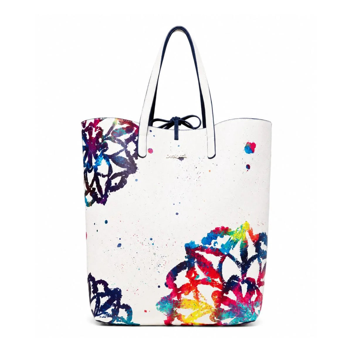 Desigual Reversible Bag with Mandalas Rio Shoulder Bag Women - MLT - Multi