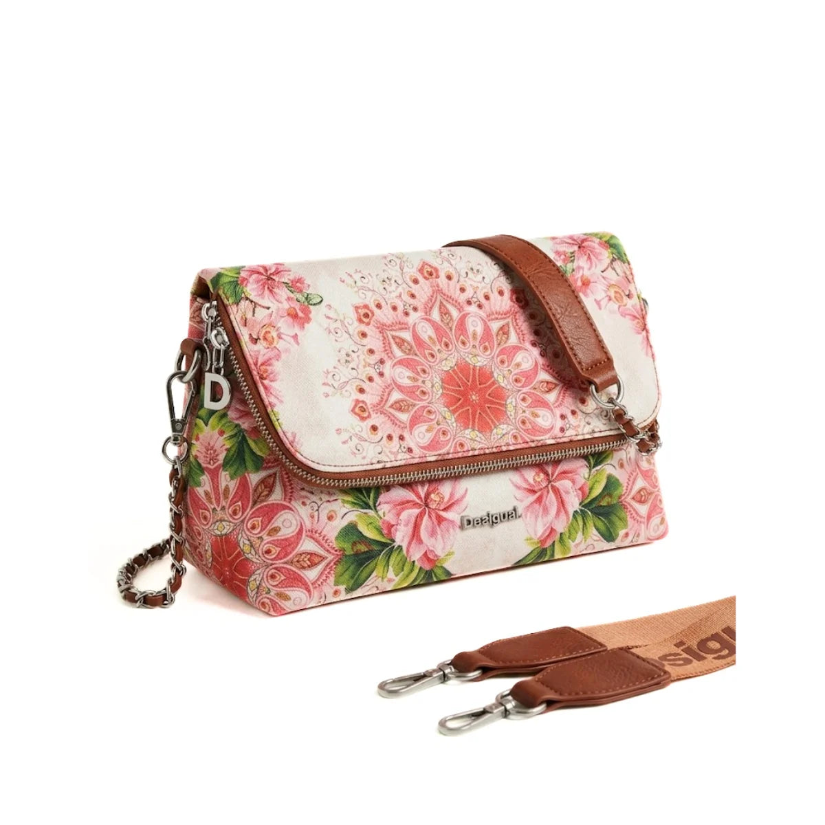 Desigual Romantic shoulder bag Women - FLR - Floral
