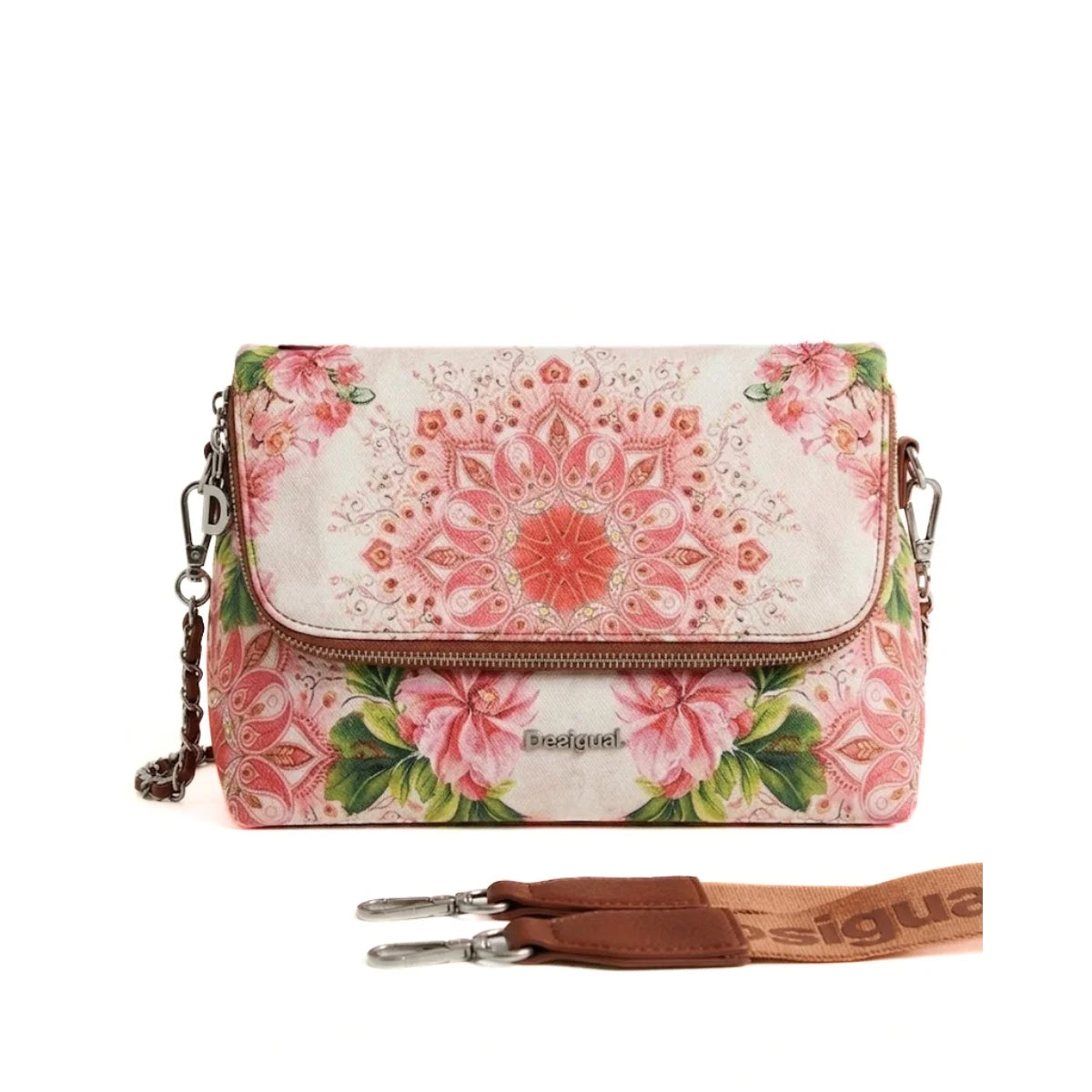 Desigual Romantic shoulder bag Women - FLR - Floral