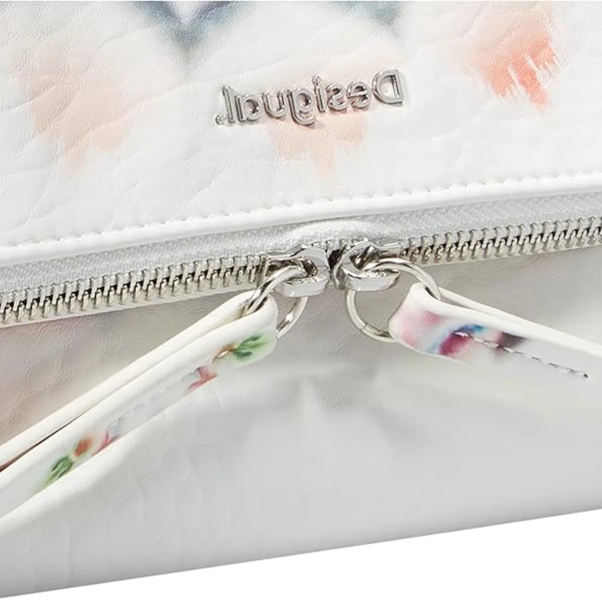 Desigual tie-dye mandalas shoulder bag Women - WHT - White