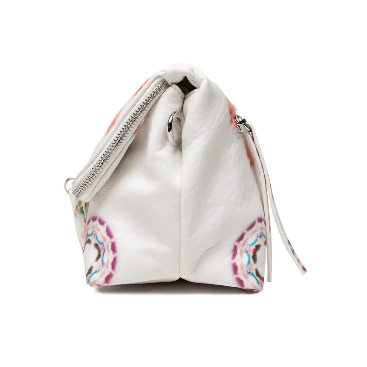 Desigual tie-dye mandalas shoulder bag Women - WHT - White
