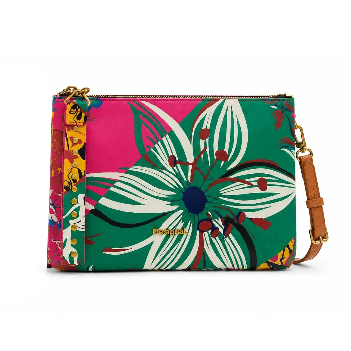 Desigual Tropical clutch shoulder bag Women - MLT - Multi