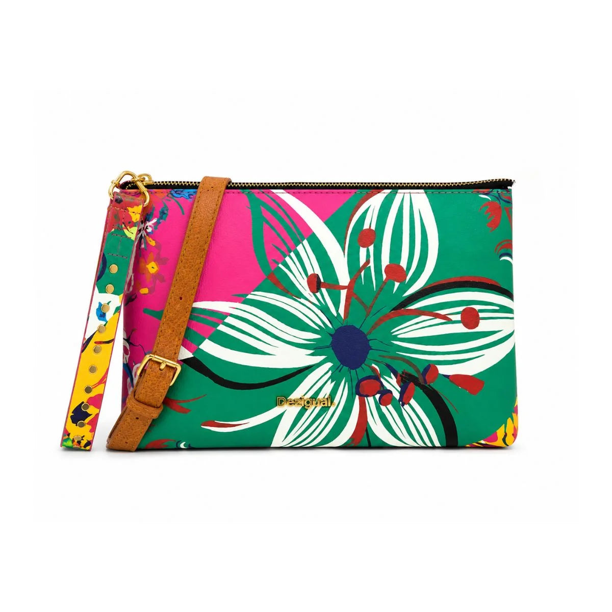Desigual Tropical clutch shoulder bag Women - MLT - Multi