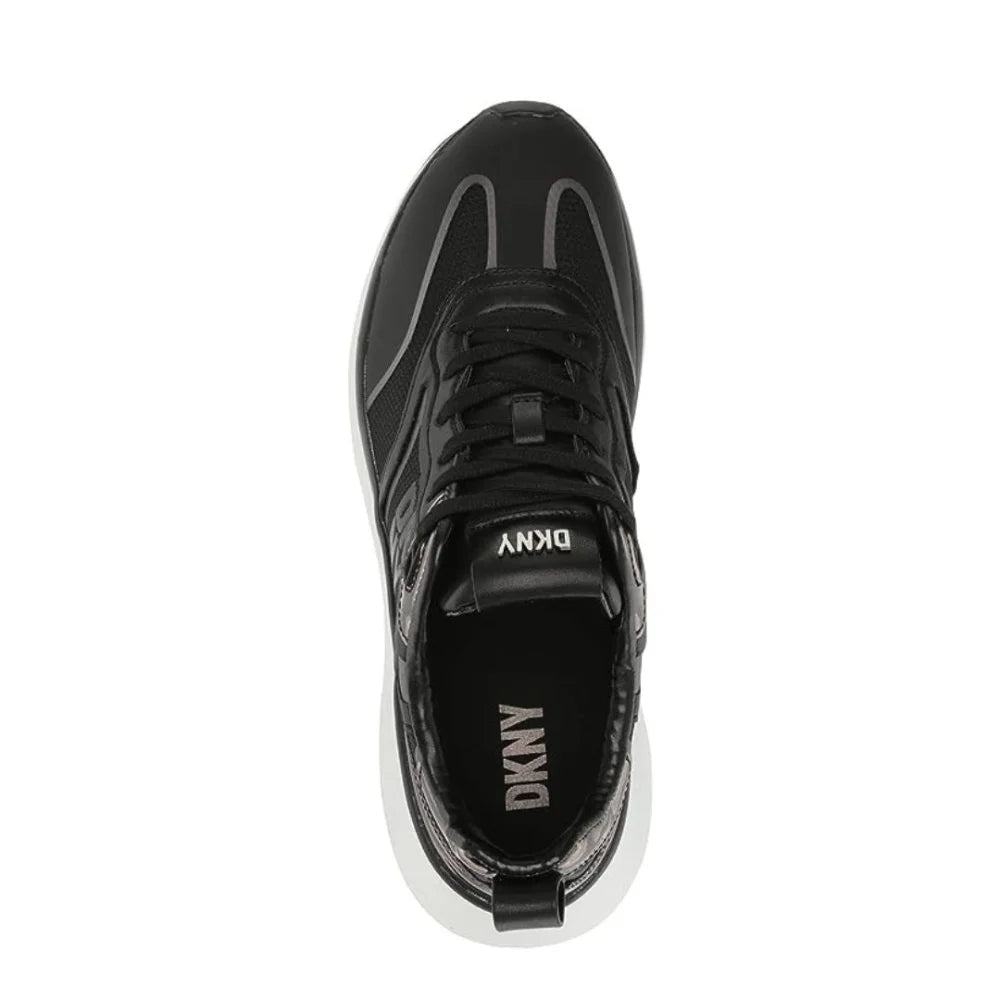 DKNY AKI Lace up Sneaker Women - BLK - Shoes