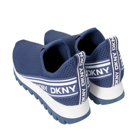 DKNY Alani Lace Up Sneaker Women - NVY