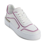 DKNY Baylor Platform Sneaker Women - WHTPNK