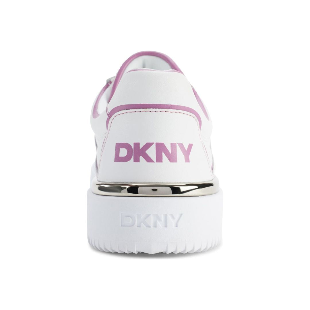 DKNY Baylor Platform Sneaker Women - WHTPNK