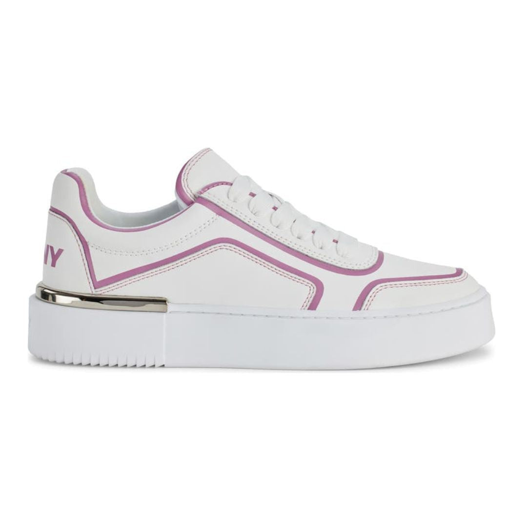 DKNY Baylor Platform Sneaker Women - WHTPNK - White / 36