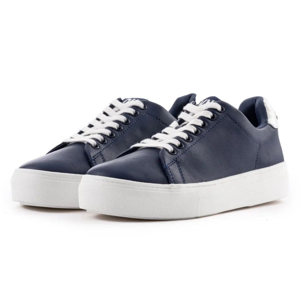 DKNY Chambers Lace Up Sneaker Women - NVY - 37.5 / Navy