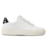 DKNY Chambers Lace Up Sneaker Women - WHTBLK - 37 / White